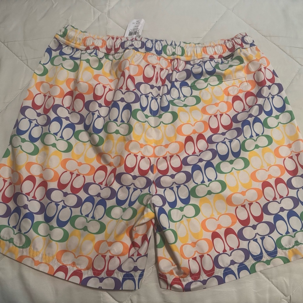 Coach Multicolor Athletic Shorts - image 1